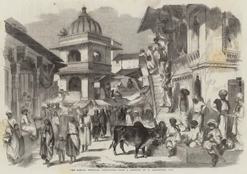 De Bazaar, Oodipoor, Rajpootana